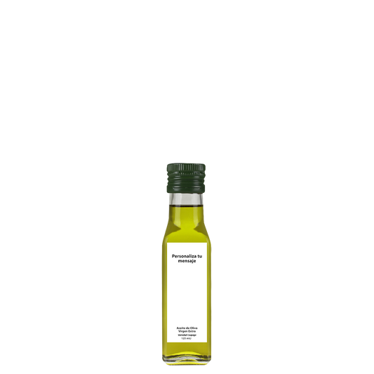 Pack 6 botellas 125 ml de aceite con etiqueta personalizada
